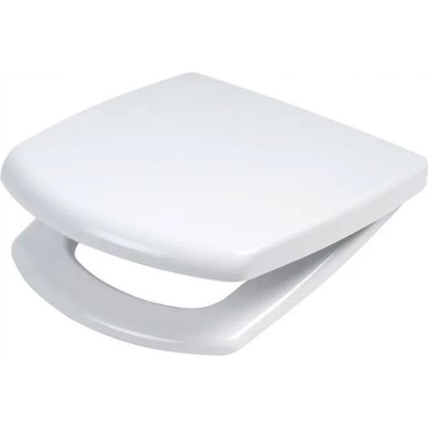 Les rois des sièges de toilettes Abattant WC Carina - Duroplast - Antibactérien - Soft-Close et Facile à Nettoyer (1/5)