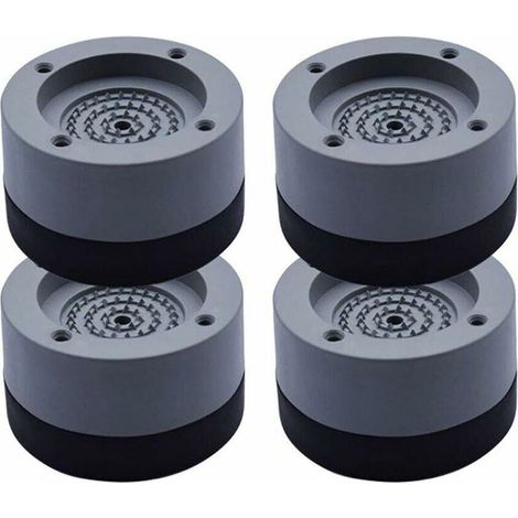 almohadillas antivibración universales para lavadora y refrigerador.