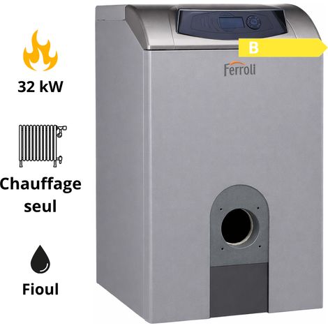 Chaudière fioul basse température Atlas 25 digital Ferroli