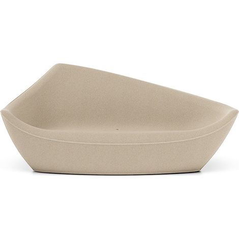 Plust Divano Vela Colore Pietra in Polietilene – Divano Indoor Outdoor Design Moderno (1/5)
