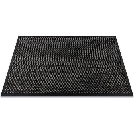 Zerbino antiscivolo per metri lineari TEXAS 4905 esterno, interno, su gomma - grigio  grey 50x80 cm