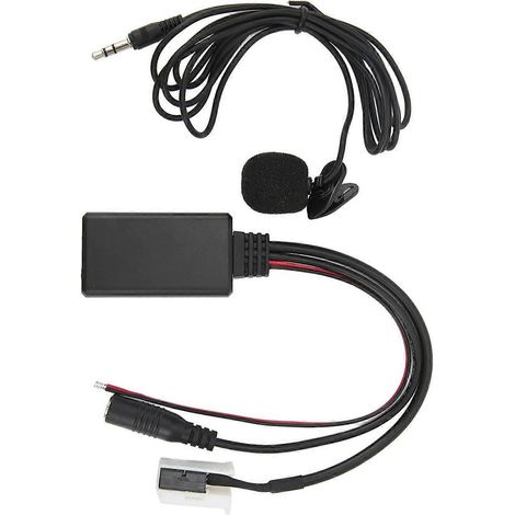 Autoradio-Adapter mit Bluetooth 5.0, Musikanschluss, AUX-Anschluss, Freisprecheinrichtung und Mikrofon (Ersatzteil) für Citroen C2 C3