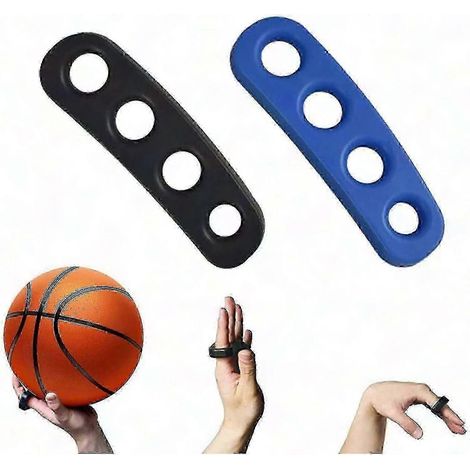 Outil d'entraînement professionnel au tir de basketball - Améliorez votre technique et votre précision Silicone, 13,5 cm, Taille S, Noir/Bleu - Équipement d'entraînement essentiel (1/5)