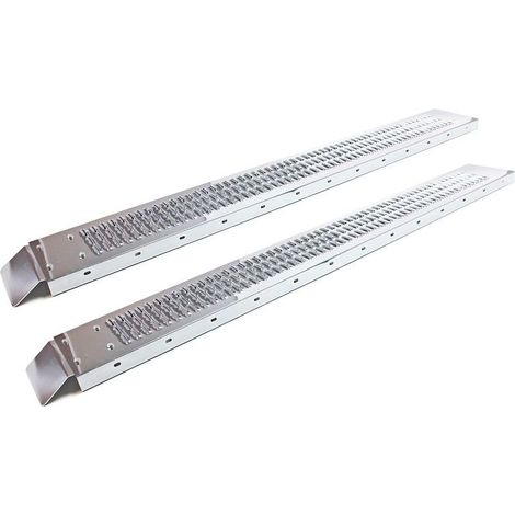 Paire de Rampes de chargement Alu 450 kg 185 cm de long (1/3)