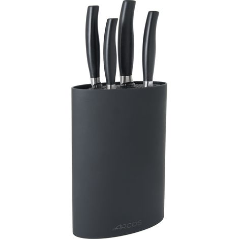 Arcos Set di coltelli da cucina 4 pezzi Serie Clear + blocco di supporto
