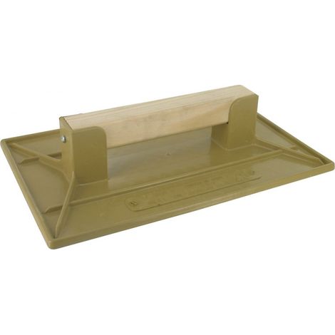 Espátula de plástico ABS amarilla rectangular 27 x 35