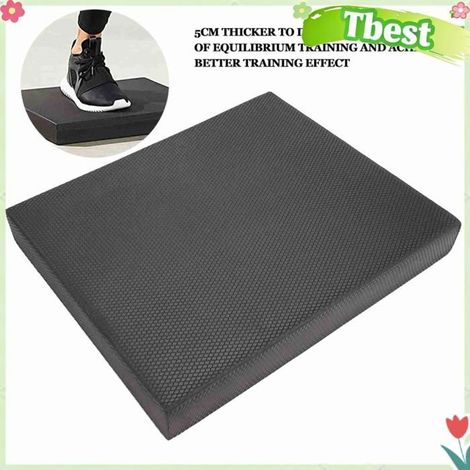 Tbest Coussin de stabilité Coussin d'équilibrage, exercice de stabilité, entraînement, Yoga, gymnastique, tapis de hygiene soin (1/5)