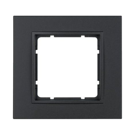 Marco 1 elemento Berker By Hager B7 10116626 Antracita Mate