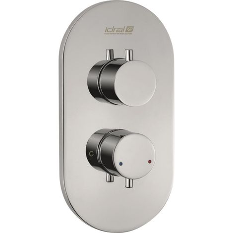 Thermostatische Unterputz-Duscharmatur mit Zeitschaltfunktion und Umsteller – Idral 700.A1/1 (1/5)
