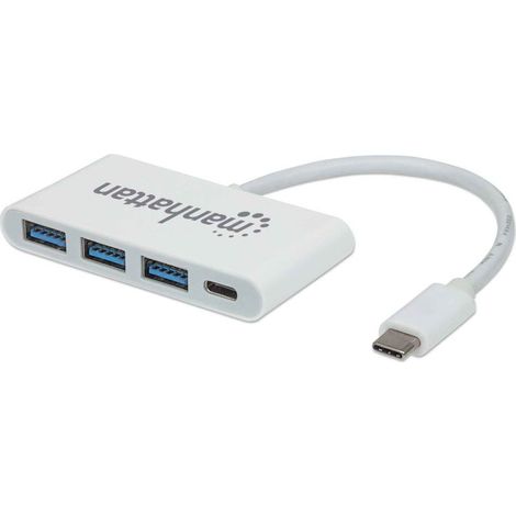 Manhattan Hub USB-C  con 3 Porte USB-A e 1 Porta USB-C (1/5)