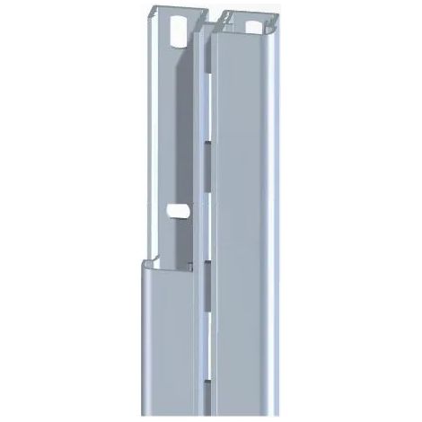 COPERTURA PER CREMAGLIERA PROAL mod.E 0010A/ 2531 mm ARGENTO (1/3)