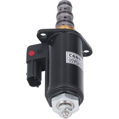 Électrovanne, pompe hydraulique électrique, pièces d'excavatrice à électrovanne YN35V00050F1, convient pour Kobelco SK200-6E. (1/5)