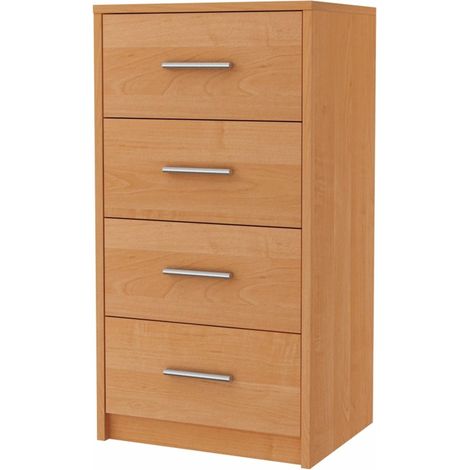 Cassettiera BODO 4S ALDER 40cm cassetti ripiano
