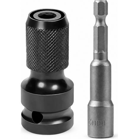 Adaptateurs de douille pour clé à choc douille magnétique 8 mm (1/5)