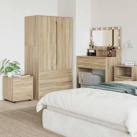 vidaXL Mobile da Bagno Rovere Sonoma 40,5 x 40 x 44 cm (1/5)