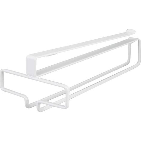 Support sous étagère pour verres à vin, blanc, Acier, minimaliste, 26 x 11 x 7 cm (L x L x H) (1/5)