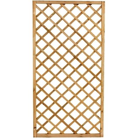 Pannello grigliato 120x180h in legno di pino impregnato mod.44 (1/5)