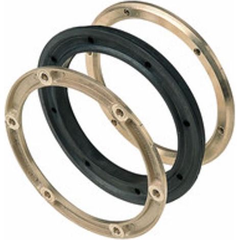 Flange per atomizzatori in ottone con guarnizione (1/2)