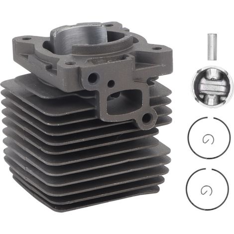 – Kit cilindro-pistone per motoseghe STIHL FS55 FS45 BR45 KM55 HL45 HS45 – Lega di alluminio – Ricambi per parti usurate -Crezuo