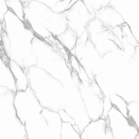Carrelage Adhésif En Pvc Effet Marbre Blanc Divina Home, Lot De 22 Pour 2 M², Épaisseur 0,15 Cm, 30,4 X 30,4 Cm - Design Moderne Et Polyvalent (1/5)