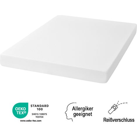 Matelas Confortable Couvre-Lit avec Particules Antidérapantes et Poignées Ergonomique Respirant et Durable Dureté H3 - Certifié Oeko-Tex 140x200cm (1/5)