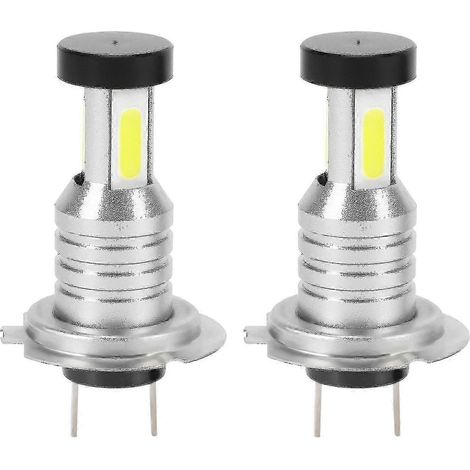 Kit de 2 ampoules LED H7 pour phares, feux de croisement/route, 100 W, 30 000 lm, 6 000 K, blanc (1/5)