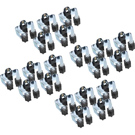20x Gerätehalter für die Wand Besenhalter Schaufel Spaten Wand Halterung (1/5)