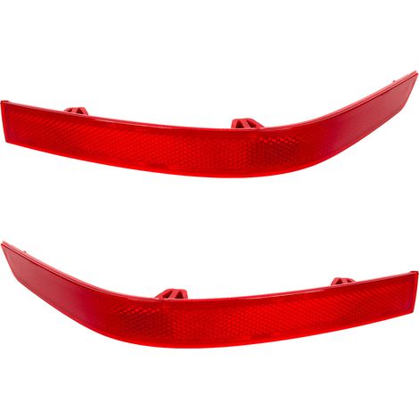 Juego de 2 reflectores para el parachoques trasero de la VW Transporter T6 2015 (izquierdo y derecho). (1/2)