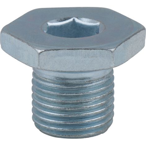Vis de vidange, 6 pans creux 8mm, M14x1,25x13mm, pack de 10 10 pièces