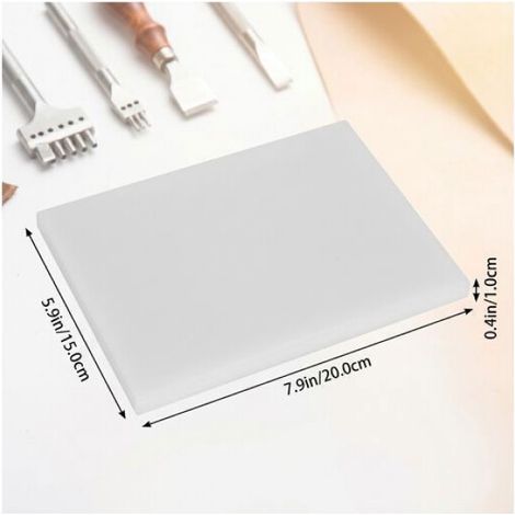 Tapis de coupe en cuir Tapis de découpe en cuir PP panneau en plastique artisanat tampon de chaussures ceinture (1/5)