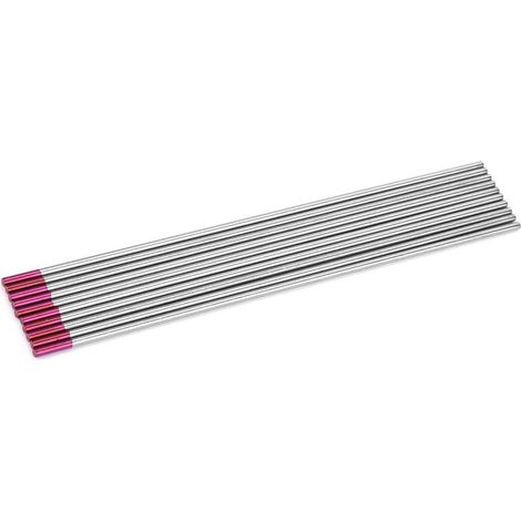 Électrodes composites de soudage TIG en tungstène, 2,4 x 150 mm (WES Violet), paquet de 10 (1/5)