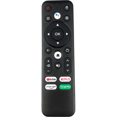 Bluetooth-Sprachfernbedienung mit 22 Tasten, kompatibel mit TV-Boxen und Apple TVs, Google Assistant-Funktion, weitere Funktionen – SONSTIGES (1/4)