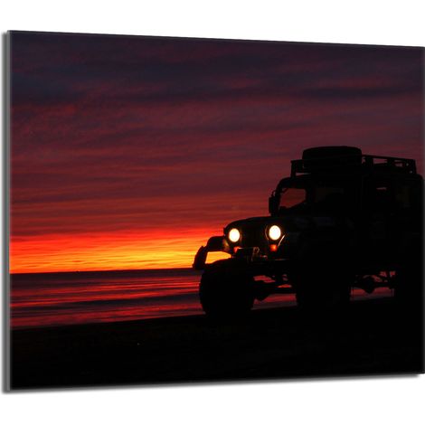 Placa protectora de vidrio para estufa 60x52 Auto (1/5)