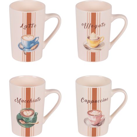 Table Passion - Coffret de 4 mugs Barista 35 cl (1/2)