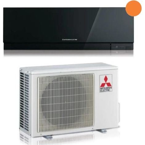 Aire acondicionado Mitsubishi Electric Kirigamine Zen negro 9000 BTU