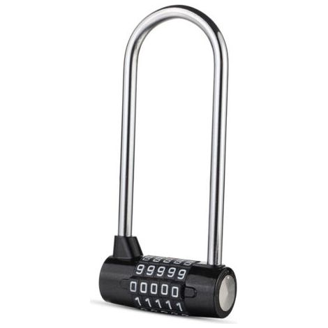 Grande longue poutre casier armoire porte bouton serrure à combinaison cadenas salle de sport 5 positions de sécurité (1/5)