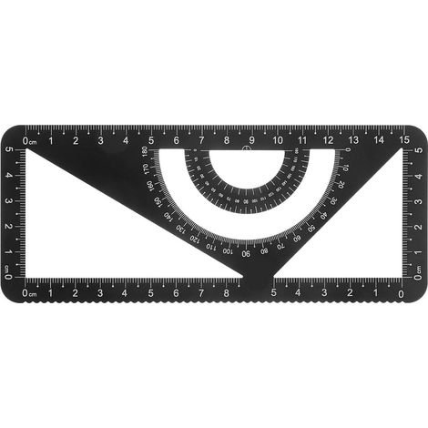 Linealset Robust Metalllineale aus Aluminumlegierung mit (1/5)