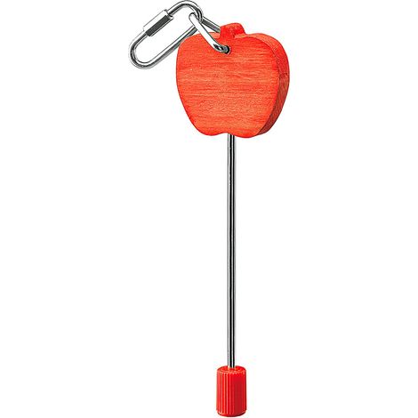 Ferplast PA 4328 Portafrutta per uccelli in legno e metallo. Variante PA 4328 - Misure: 4.5 x 1 x h 20 cm - Colori misti (1/4)