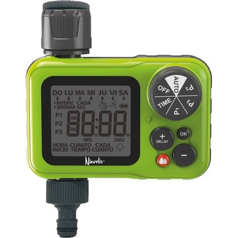 Programador de riego digital 2xAAA IP54
