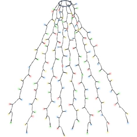 MINKUROW Catena Luminosa Per Albero Di Natale A Led, Decorazione Ghirlanda Per Albero Di Natale A Led Impermeabile Per Esterni (Albero Da 1,5-5 M) Per Casa, Festa, Natale, Sera, Matrimonio, Decorazion (1/5)