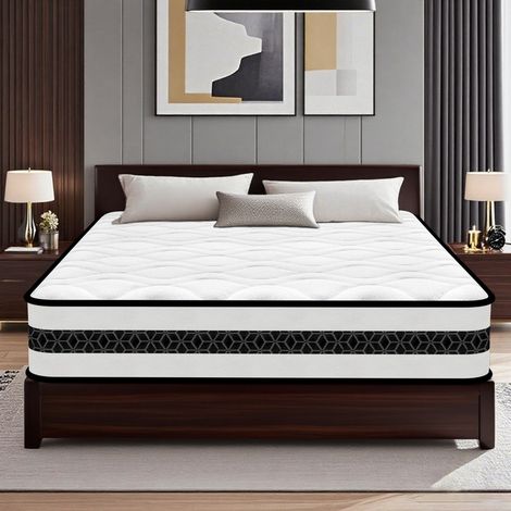 YIDATONG - Matelas 140x190 cm-Mousse à mémoire de forme - ressorts ensachés-Épaisseur 28 cm - 10 Zones de Confort - Ferme - Accueil Orthopédique - Matelas Multicouches extra confort – Hypoallergenique