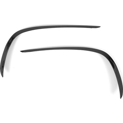Frontstoßstangenspoiler, Splitter, glänzend schwarz, 2-teilig, Spoiler-Diffusor, Autoersatzteil für Mercedes GLE W166 AMG C292 (1/5)
