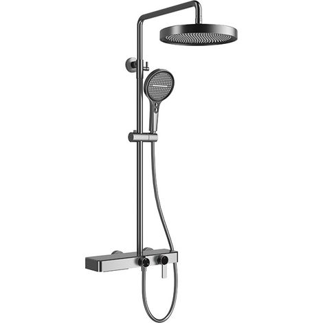 Badezimmer-Duschset mit konstanter Temperatur, intelligenter Badewannenhahn mit Digitalanzeige