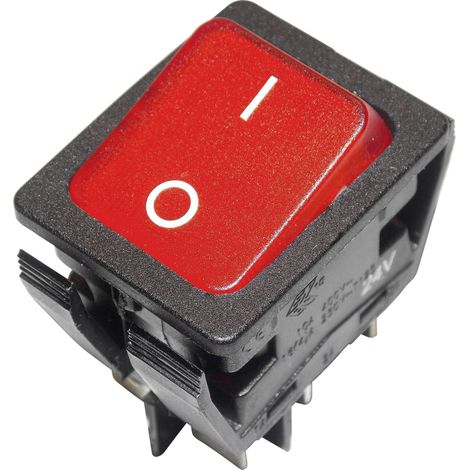Arcolectric (Bulgin Ltd.) C6057ALFAB Interrupteur à bascule C6057ALFAB 24 V DC/AC 16 A 2 x Off/On à accrochage 1 pc(s) (1/5)
