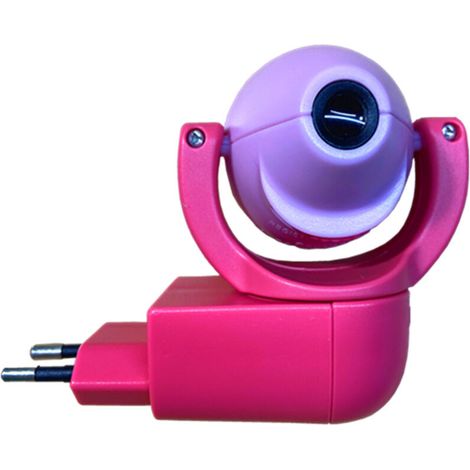 Star Animal Projector Led Projector 6 Images Sensor EU Plug Night Light For Kids Baby Room Decoration（Pink）