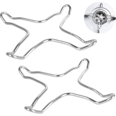 Set di riduttori in acciaio inox per fornelli a gas, piani cottura, presine, wok e... (1/5)