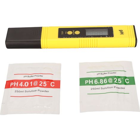 Ph-mètre numérique 0.01, testeur de qualité de l'eau de poche de haute précision, plage 0 à 14 pour aquariums et piscines (1/5)