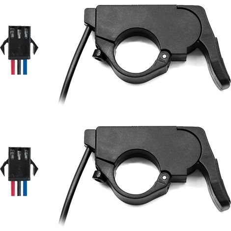 2X Ebike Throttle Démontage Thumb Throttle Gauche/Droite 109R Hand Finger Throttles pour 12V-72V Vélo Électrique A (1/5)