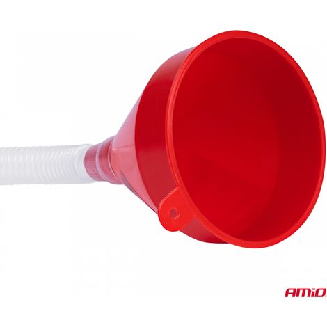 Entonnoir universel avec tuyau d'extension flexible AMIO-03149