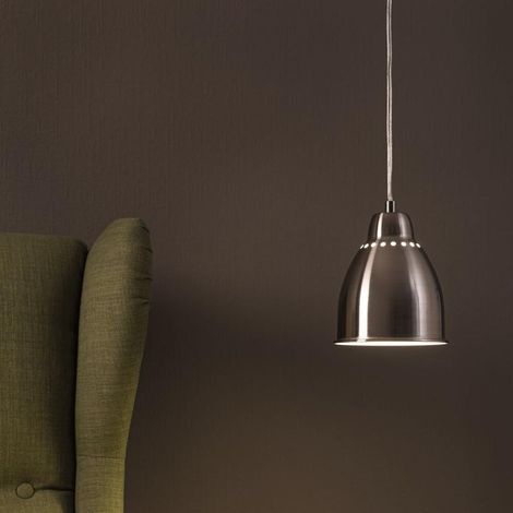 Paulmann 79765 Pendelleuchte Neordic Hilla 1-flammig Pflanzenleuchte Eisen gebürstet ohne Leuchtmittel max. 40W E27 (1/5)
